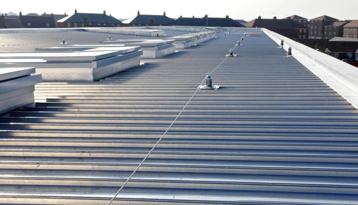 Commercial roofing visual from the company website